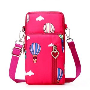 Pink-Balloon-Phone-Wallet-Bag