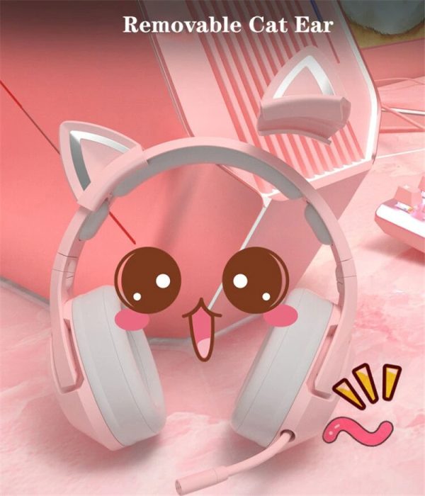 Pink-Cat-Ears-Gaming-Headset-With-Eyes-Showing