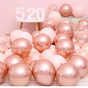 Pink-Rose-Gold-Confetti-Balloons-18-pcs