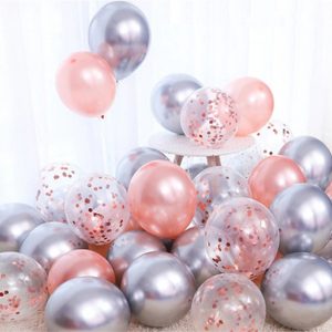 Pink-Silver-Rose-Gold-Confetti-Balloons-18-pcs